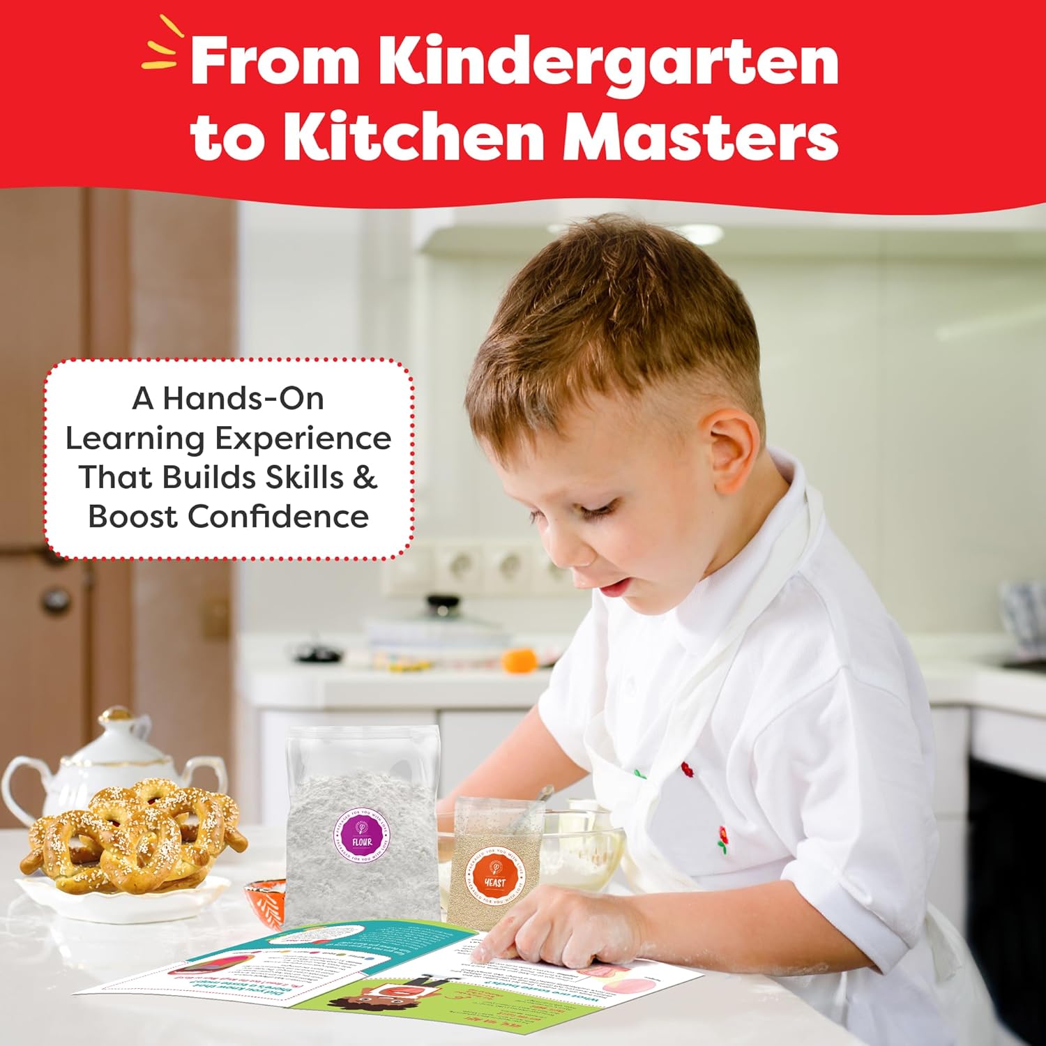 Fun Pretzel Making Kit for Kids