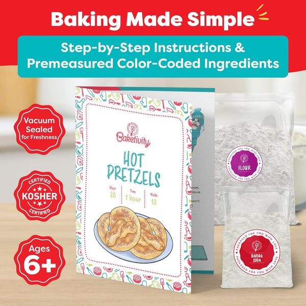 Fun Pretzel Making Kit for Kids