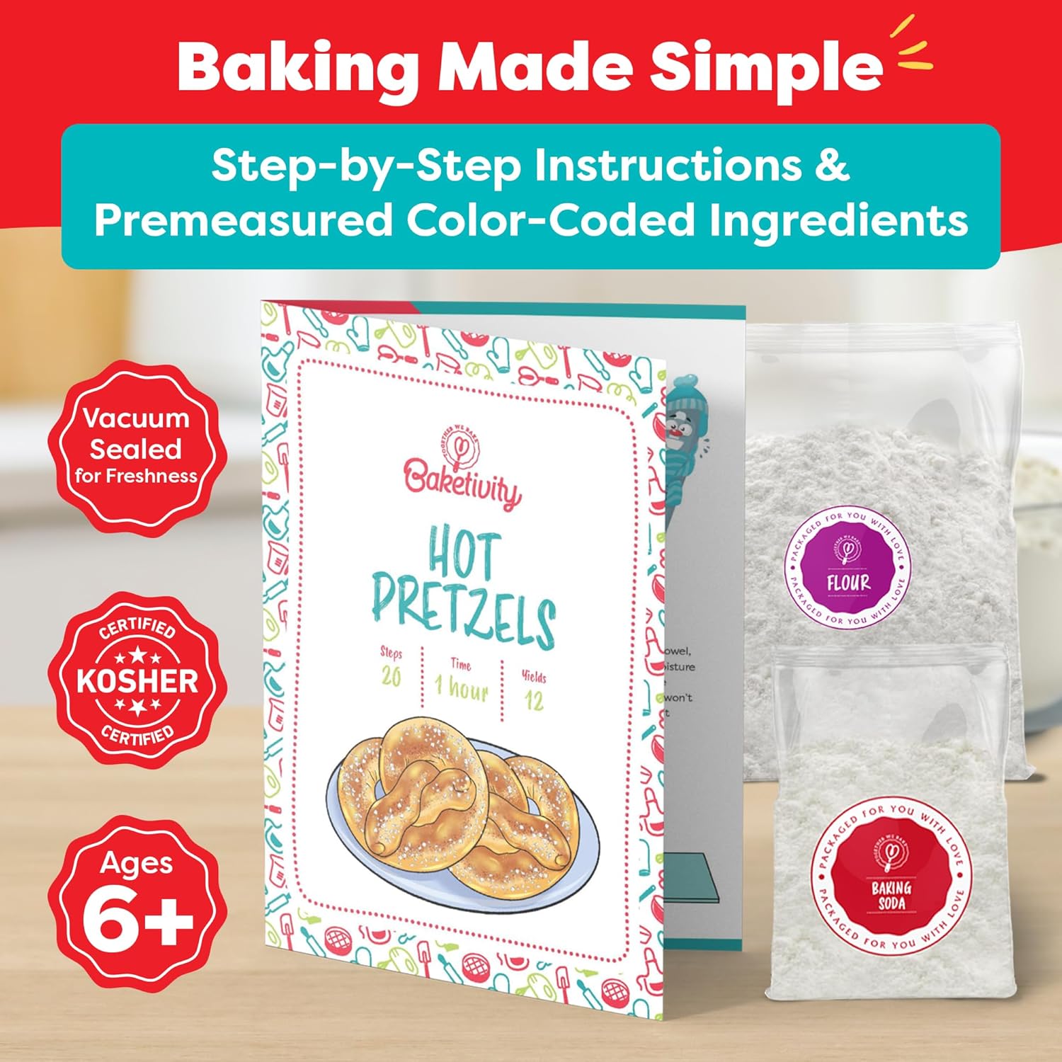 Fun Pretzel Making Kit for Kids