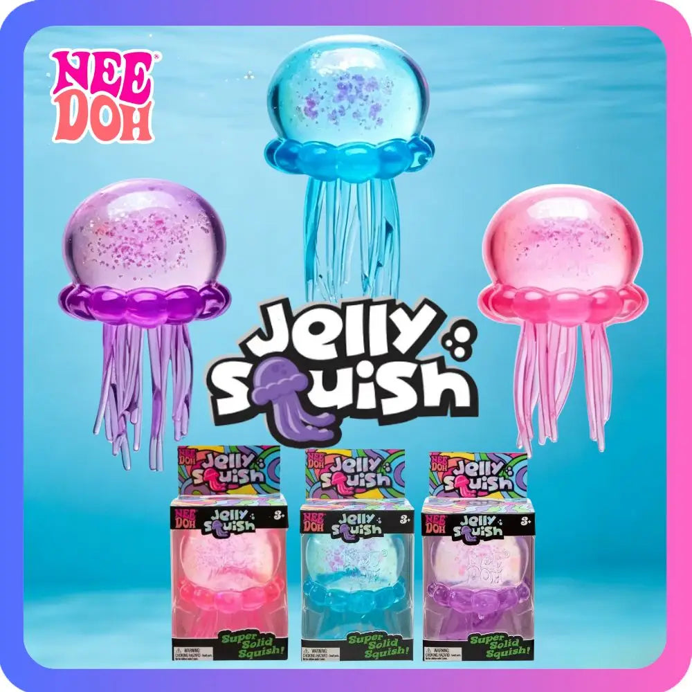 Fuzzy Jellyfish Stress Ball